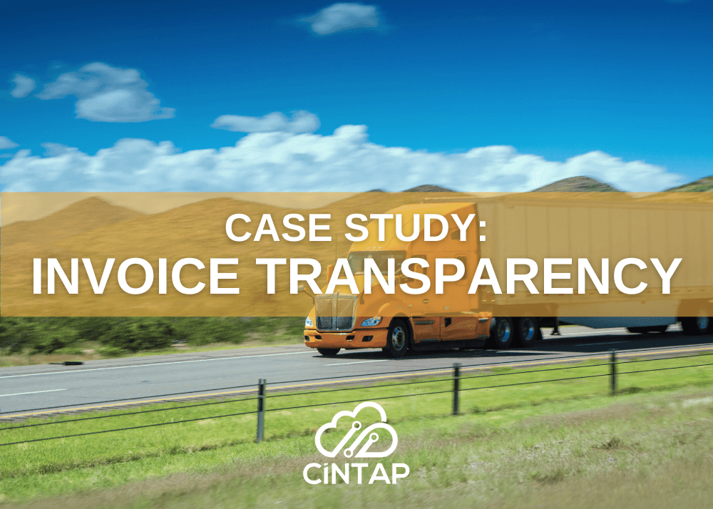 CINTAP Case Study Invoice Transparency