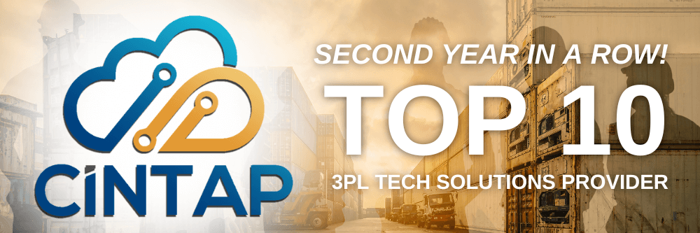 CINTAP Named a Top 3PL Tech Solutions Provider [Again!] 